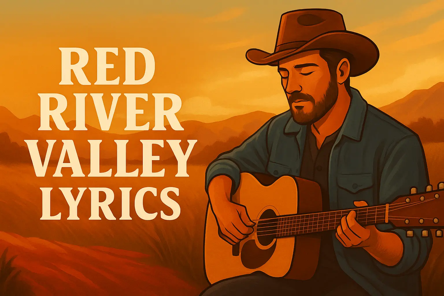 Текст песни Red River Valley